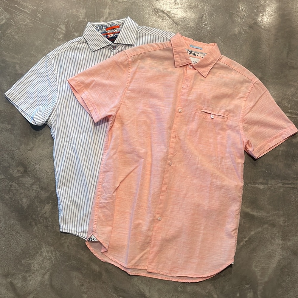 Short Sleeve Button Down Bundle (2) - image 1